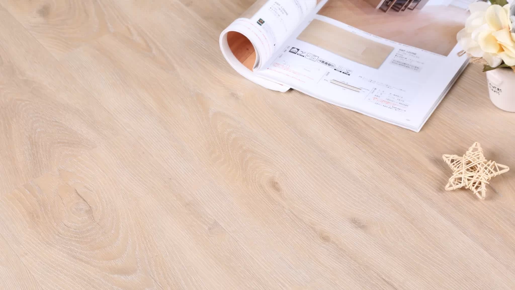 Wooden Surface Magazine Star Decoration Flower