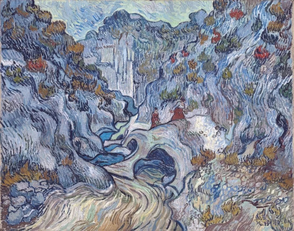 A Path through a Ravine Van Gogh