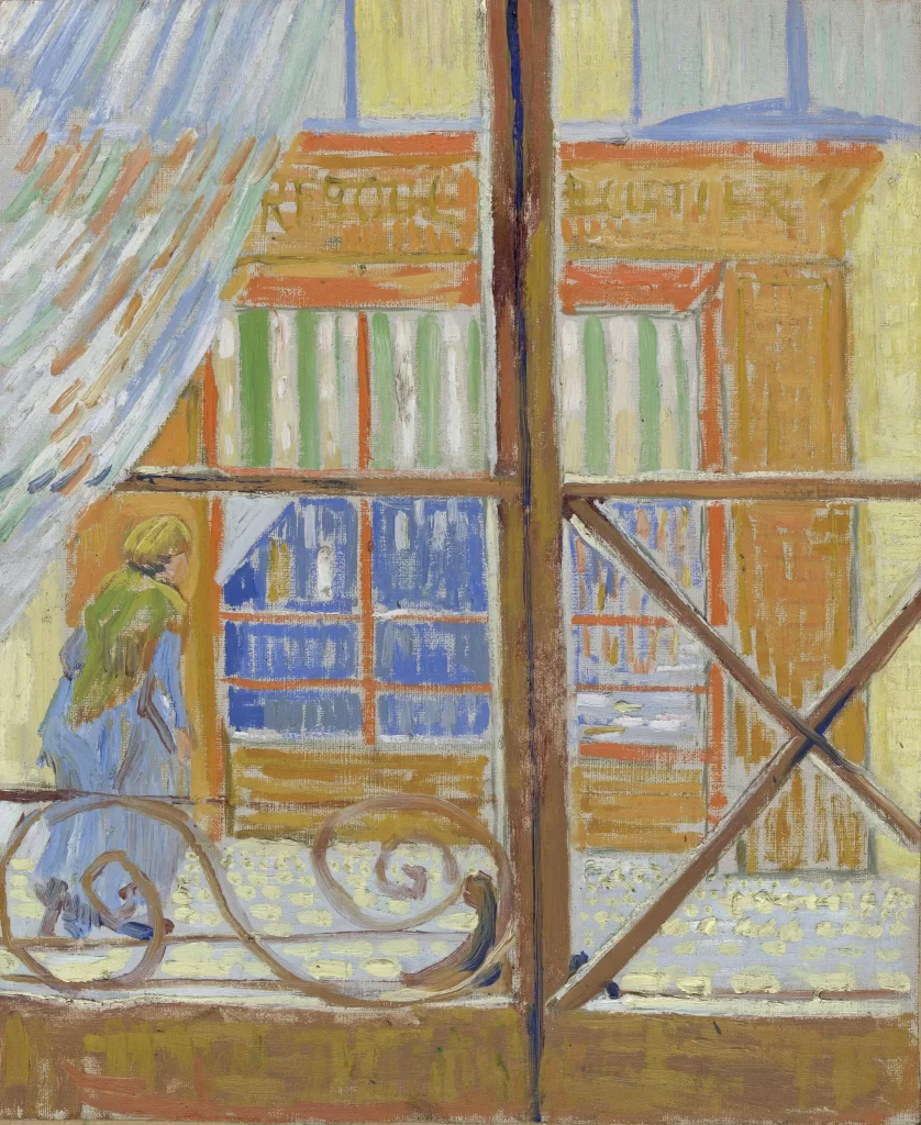 A Pork-Butchers Shop Seen from a Window Van Gogh