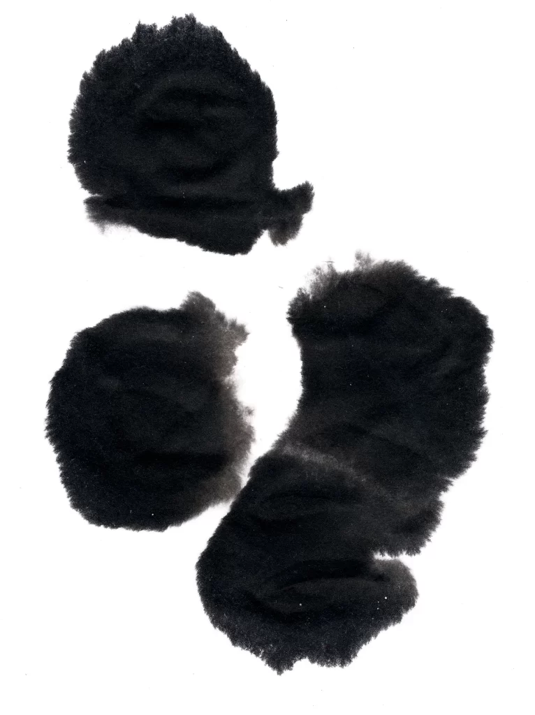 Abstract Black Ink Wash Gradient Soft Flowing