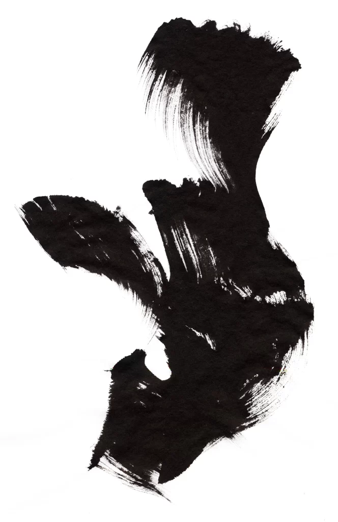 Abstract Black White Fluid Dynamic Textured