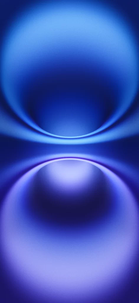 Abstract Blue Gradient Symmetry Light