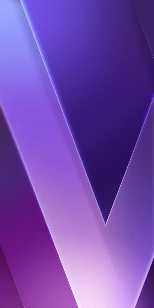 Abstract Geometric Shapes Gradient Purple Blue