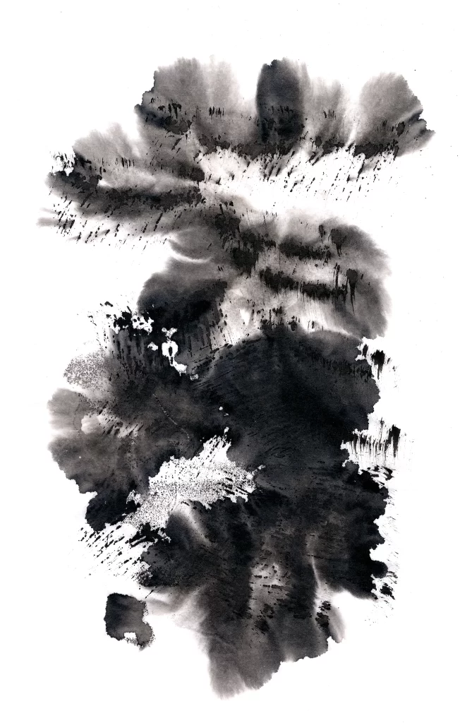 Abstract Monochrome Gradient Flowing Textured Dynamic