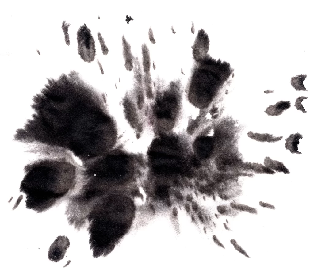 Abstract Monochrome Gradient Organic Flowing