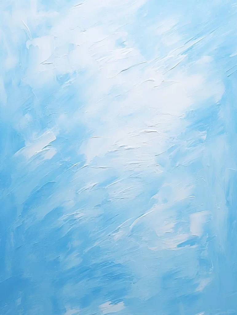 Abstract Painting Blue Sky Texture