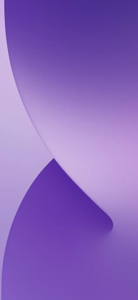 Abstract Purple Gradient Curves