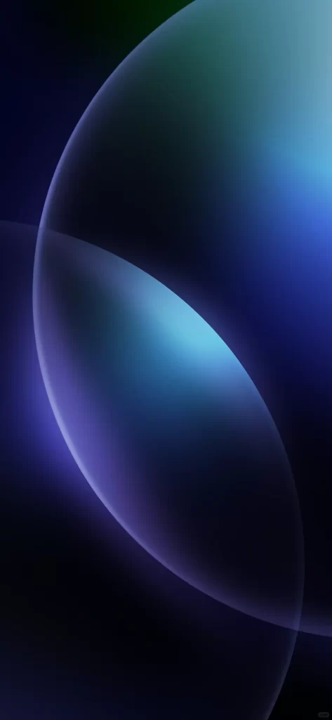 Abstract Shapes Gradient Blue Black