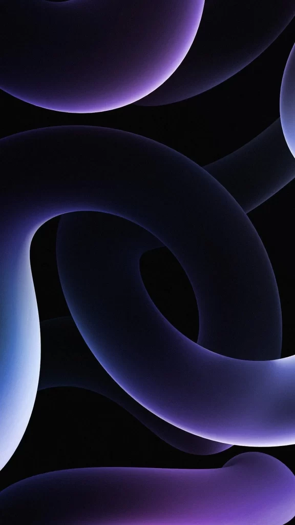 Abstract Shapes Vibrant Colors Fluidity Modern Art