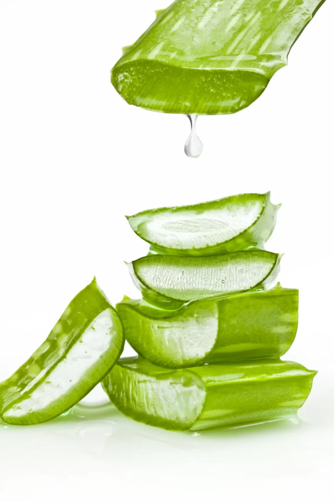 Aloe Vera Gel Droplet Moisturizing Skincare Natural