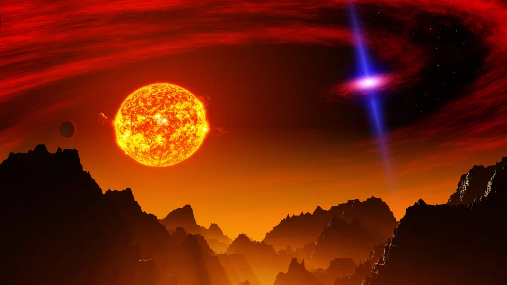 astronomy celestial cosmic landscape planets stars