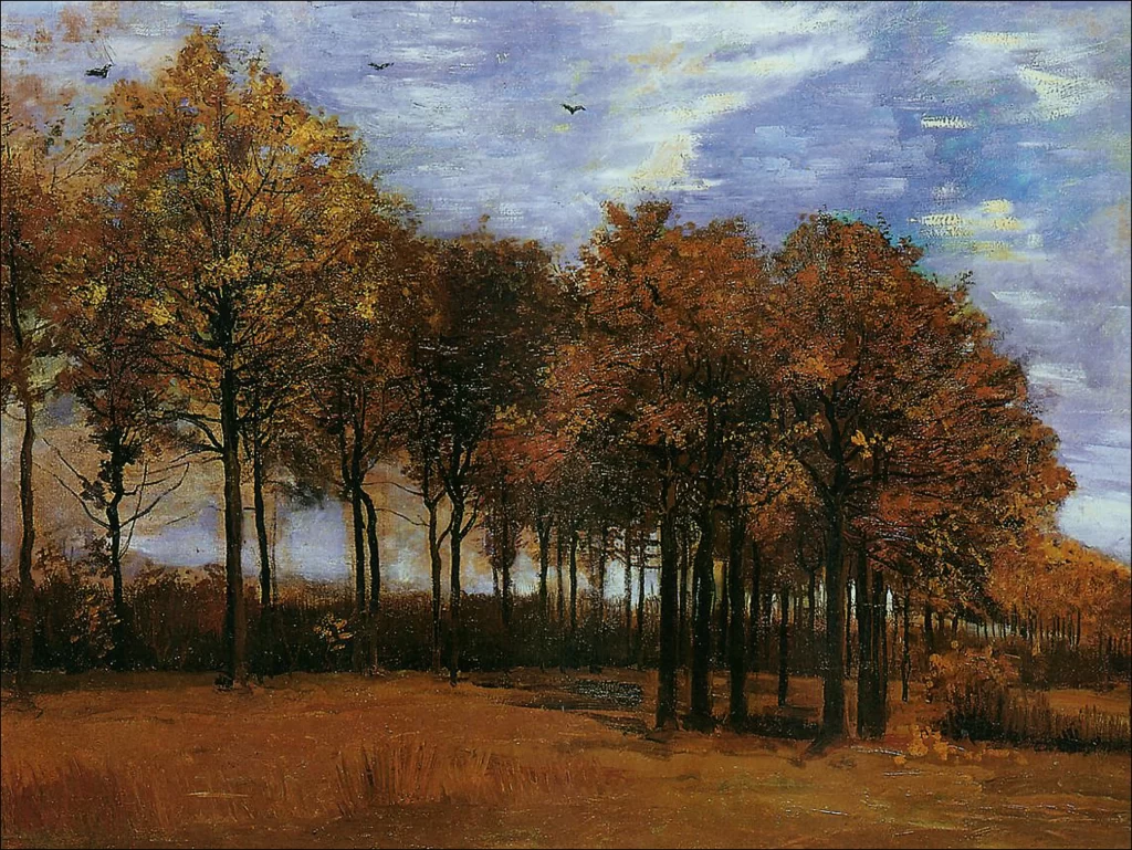 Autumn Landscape Nuenen Van Gogh