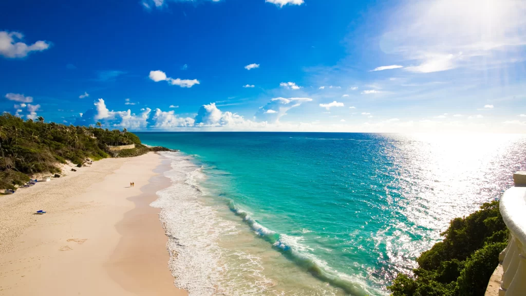 beach ocean sun sky waves sand