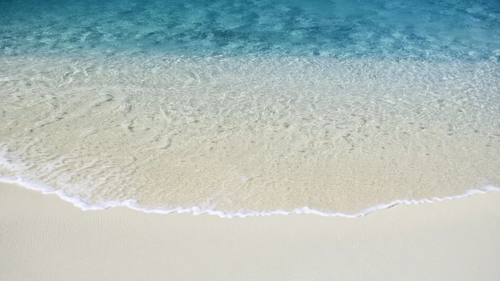 Beach Ocean Waves Sand Clear Blue