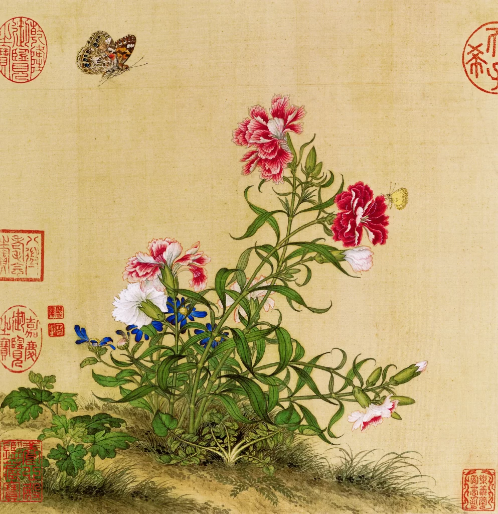 Bird Flower Album Leaf Five Castiglione