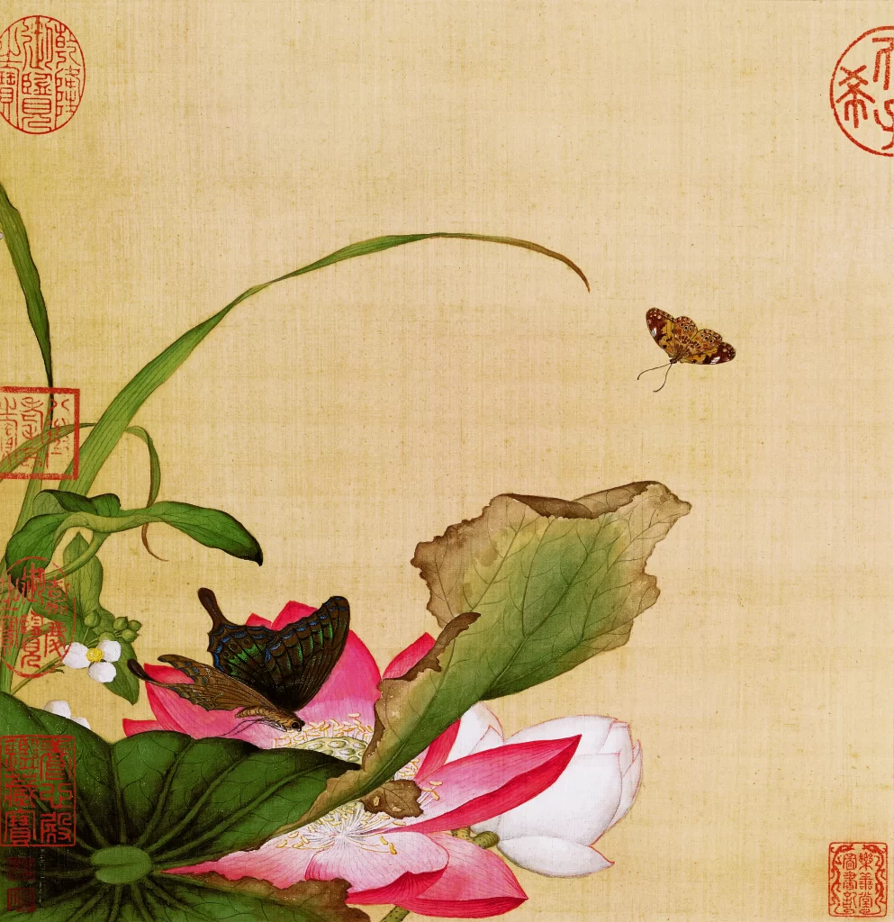 Bird Flower Album Leaf Nine Castiglione