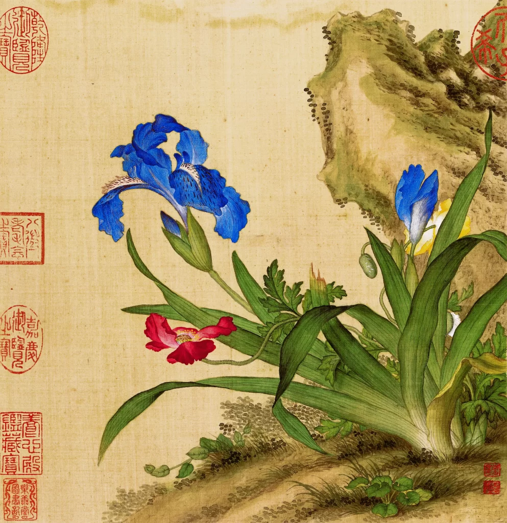 Bird Flower Album Leaf Six Castiglione