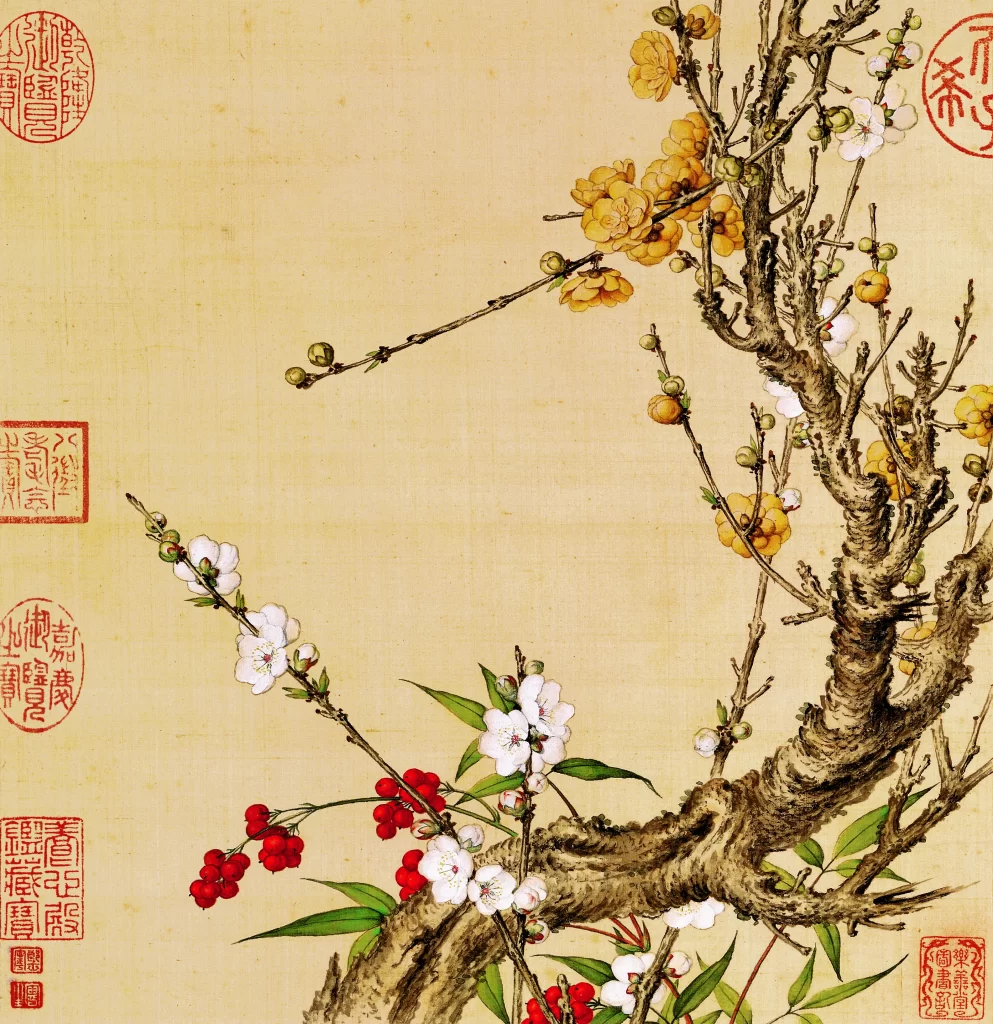 Bird Flower Album Leaf Ten Castiglione