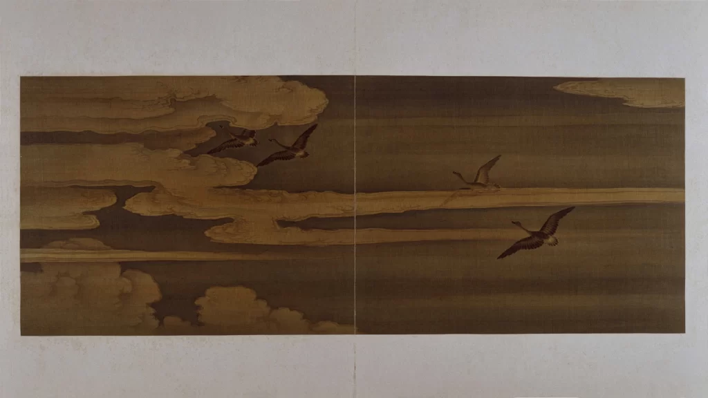Birds Clouds Sky Flight Nature