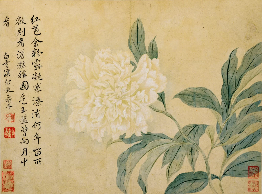 Birds Flowers Insects Color Hua Yan