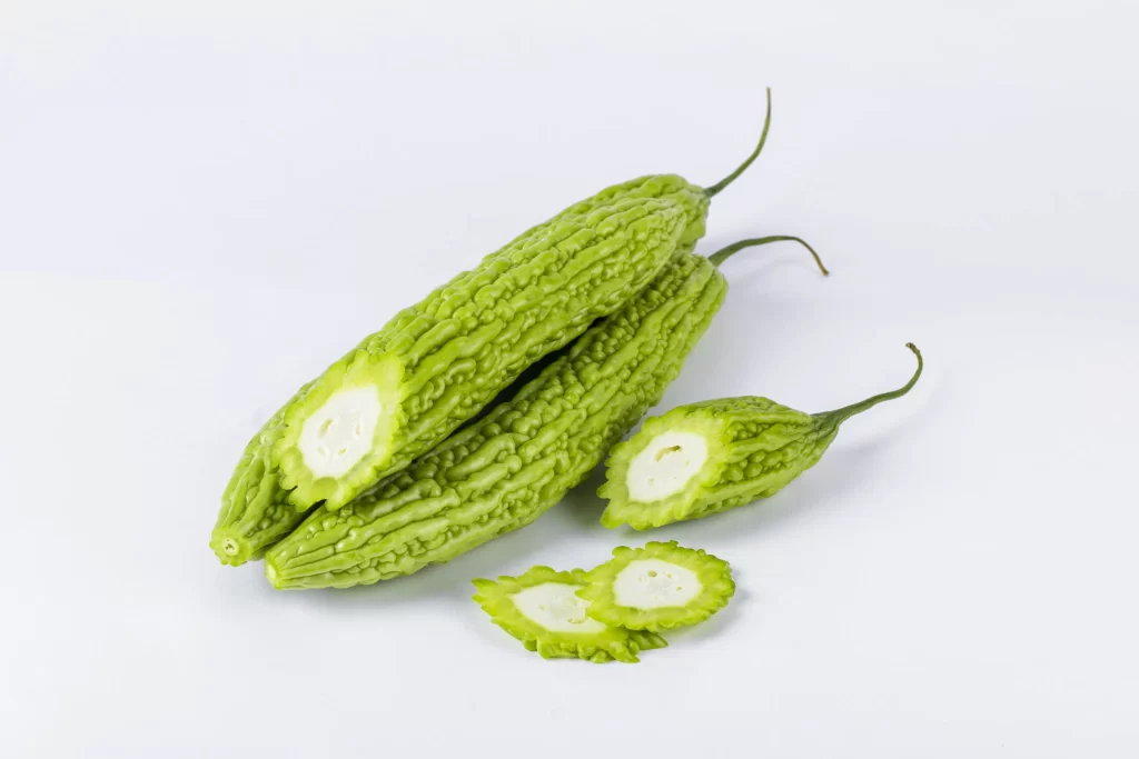 Bitter Melon Green Bumpy Texture
