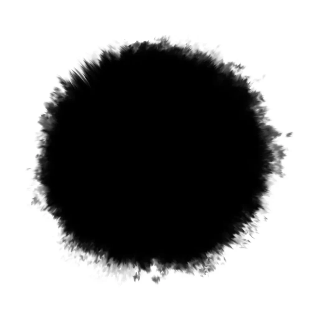 Black Texture Circular Sharp Edges