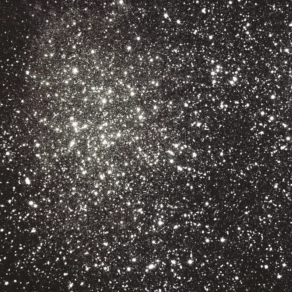 Black White Sparkle Glitter Particle Texture