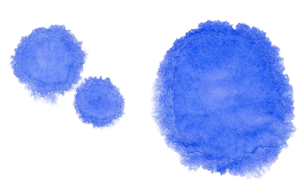 Blue Gradient Soft Blending Circular Flowing