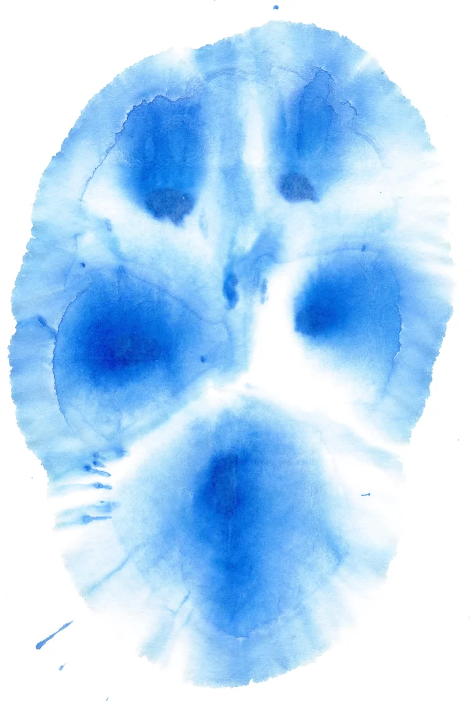 Blue Gradient Soft Blending Circular Flowing