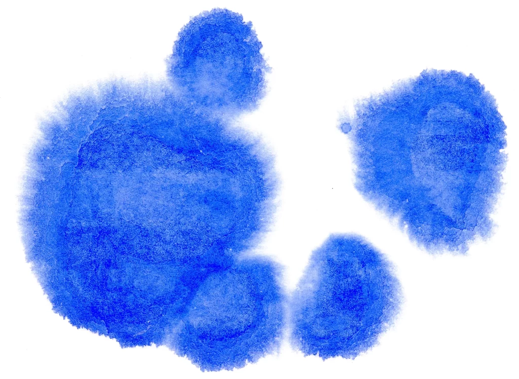 Blue Gradient Soft Blending Watercolor