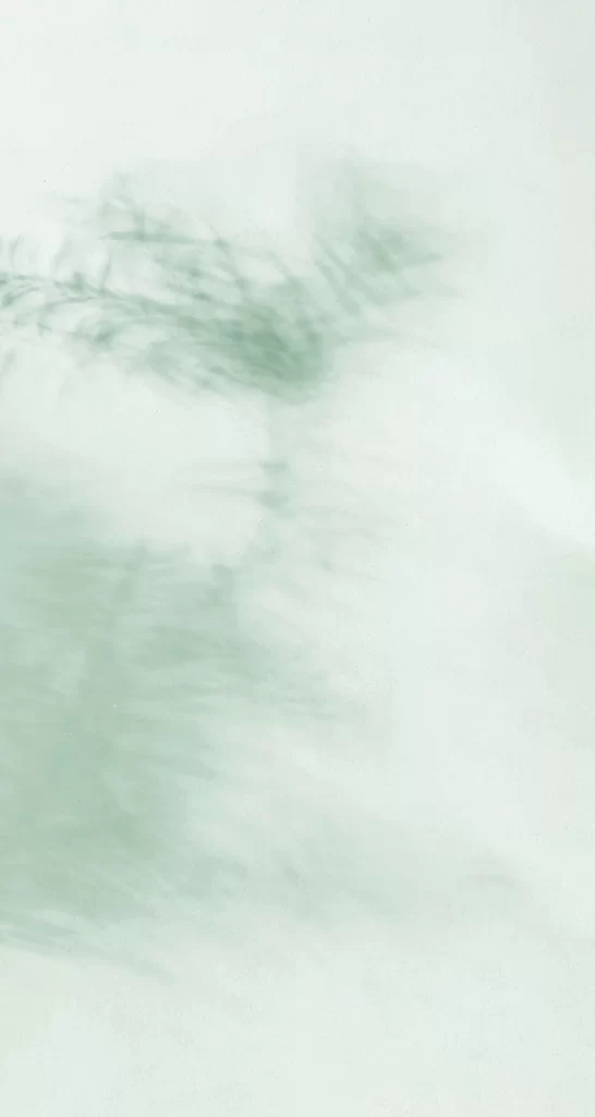 Blurry Abstract Green Shapes