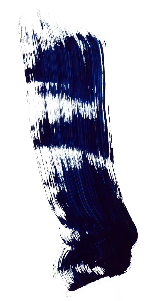 Bold Ink Stroke Black White Vertical Flow