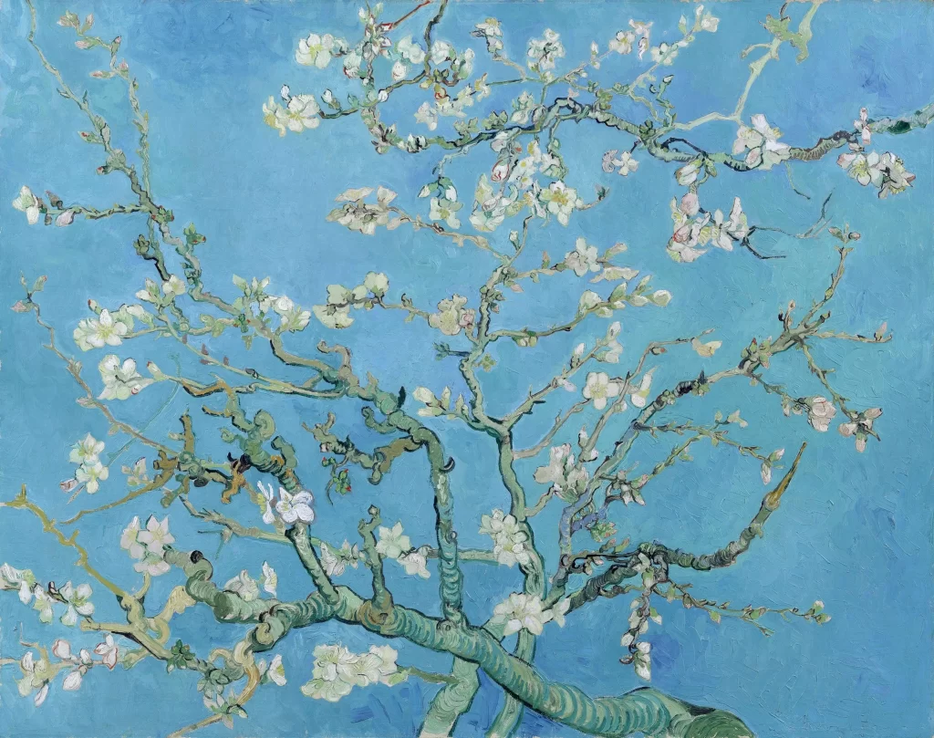 Branches with Almond Blossom Van Gogh