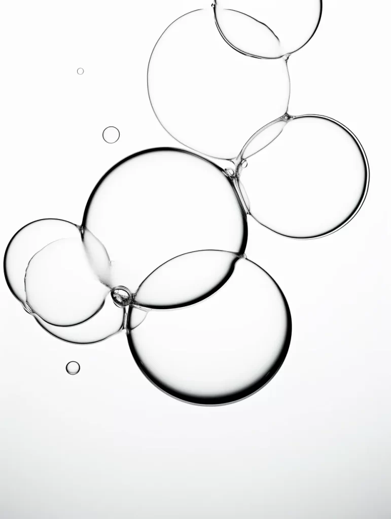 Bubbles Transparent Circular Overlapping Gradient