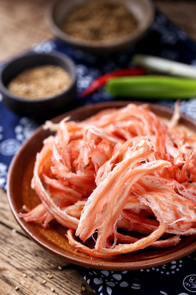 Cajun Shrimp Reddish-orange Spicy