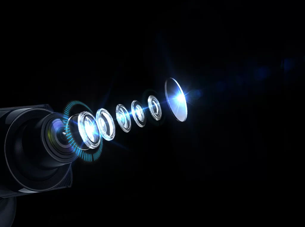 Camera Lens Technology Precision Optics Light Reflection