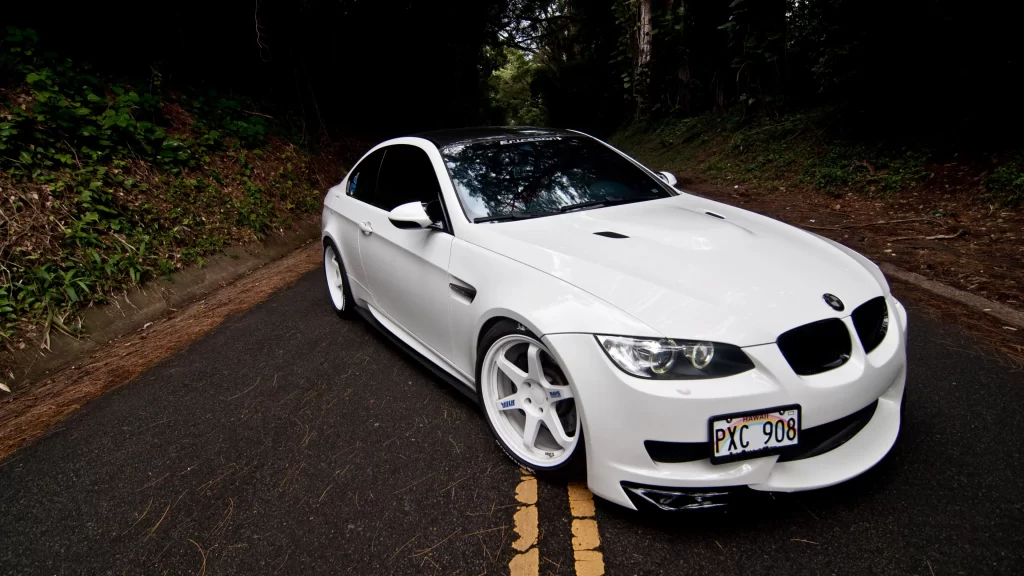 car white road license plate