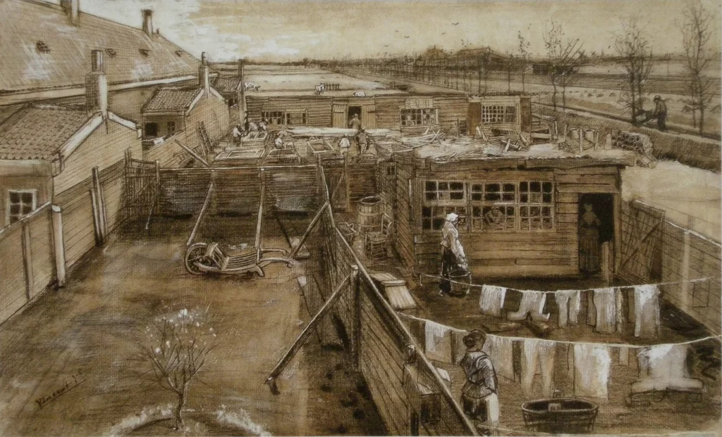 Carpenters Workshop Seen from the Artists Studio Van Gogh