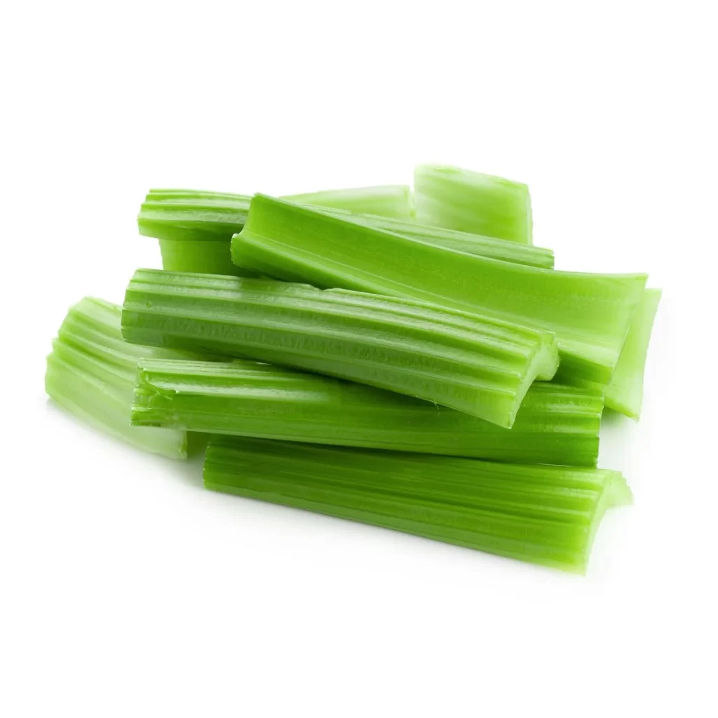 Celery Green Ribbed Crunchy Fresh