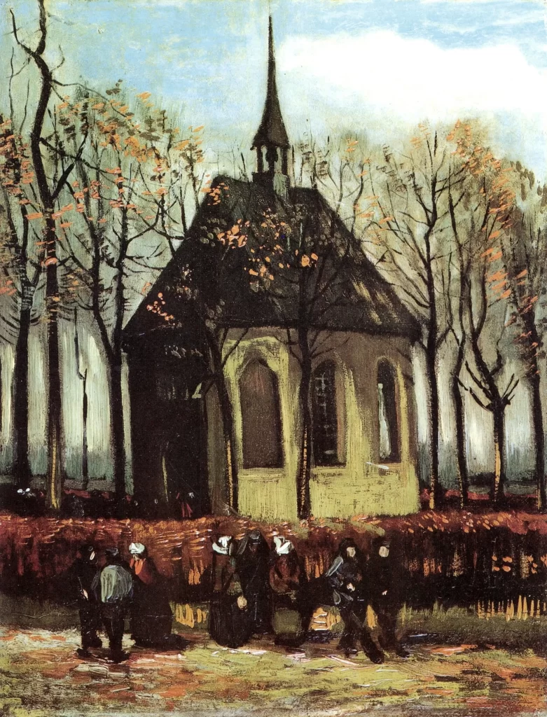Chapel at Nuenen Van Gogh