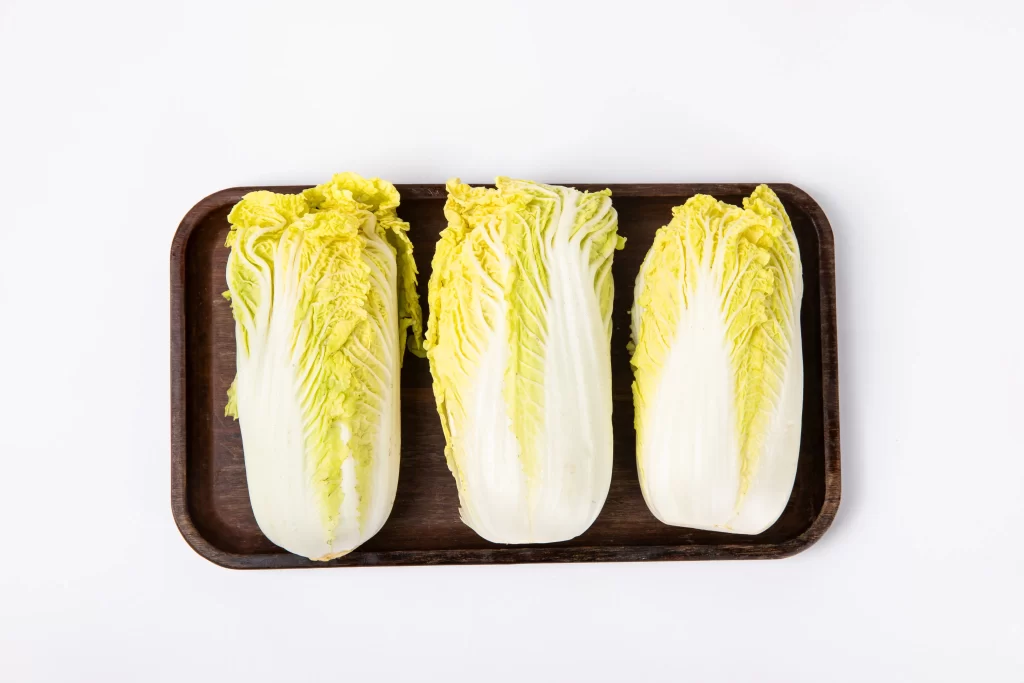 Chinese Cabbage Green Leafy Crunchy Fresh