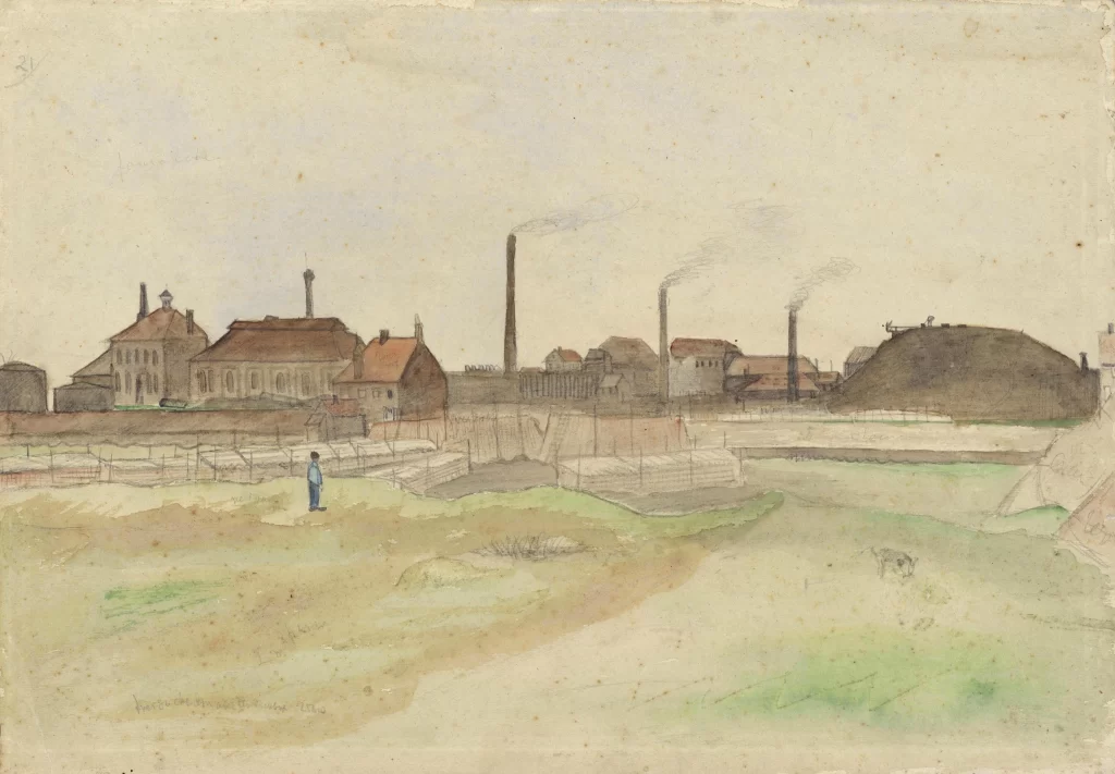 Coke Factory in the Borinage Van Gogh