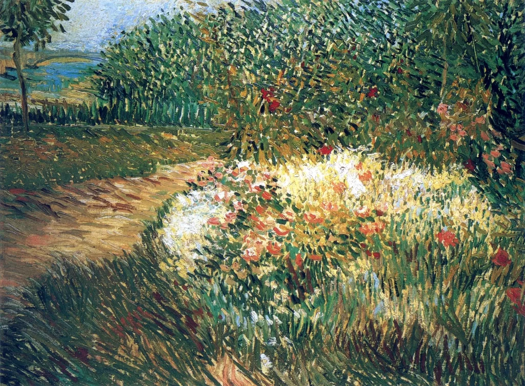 Corner of Voyer dArgenson Park at Asnieres Van Gogh