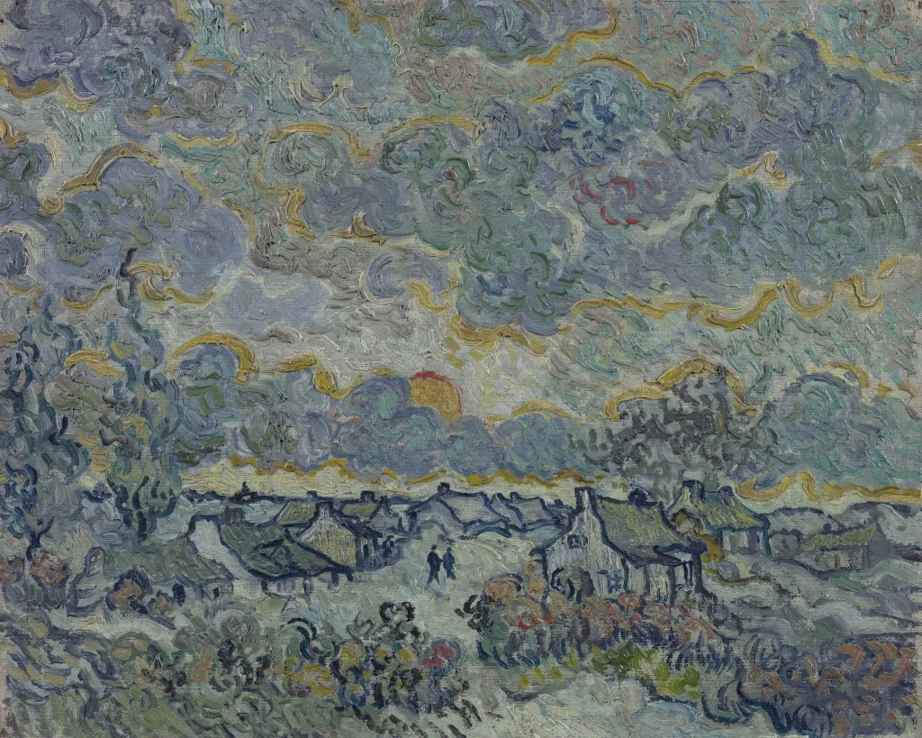 Cottages and Cypresses Reminiscence of the North Van Gogh
