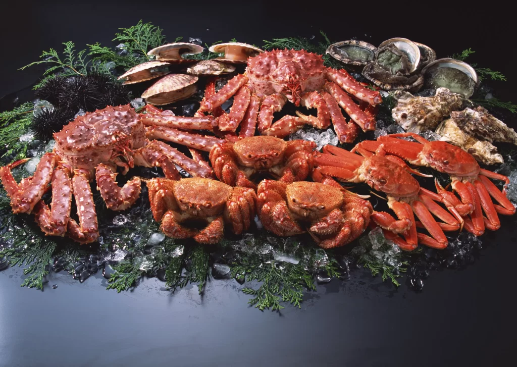 Crab Shell Red Ice Seafood