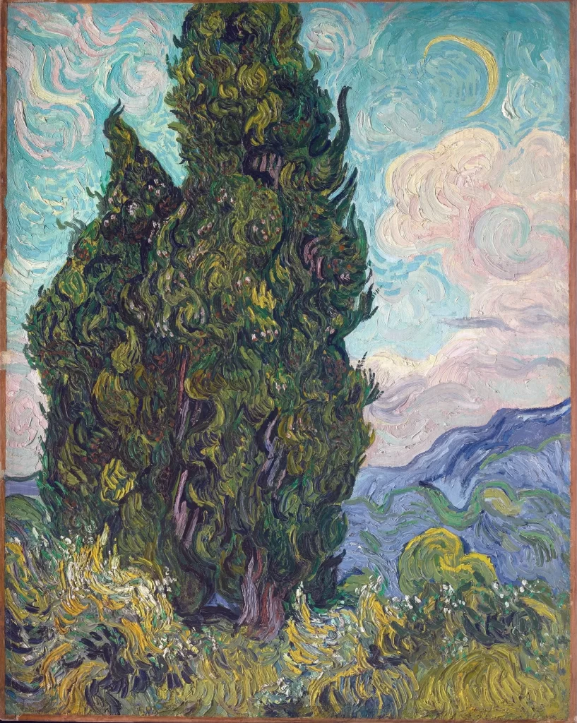 Cypresses Van Gogh