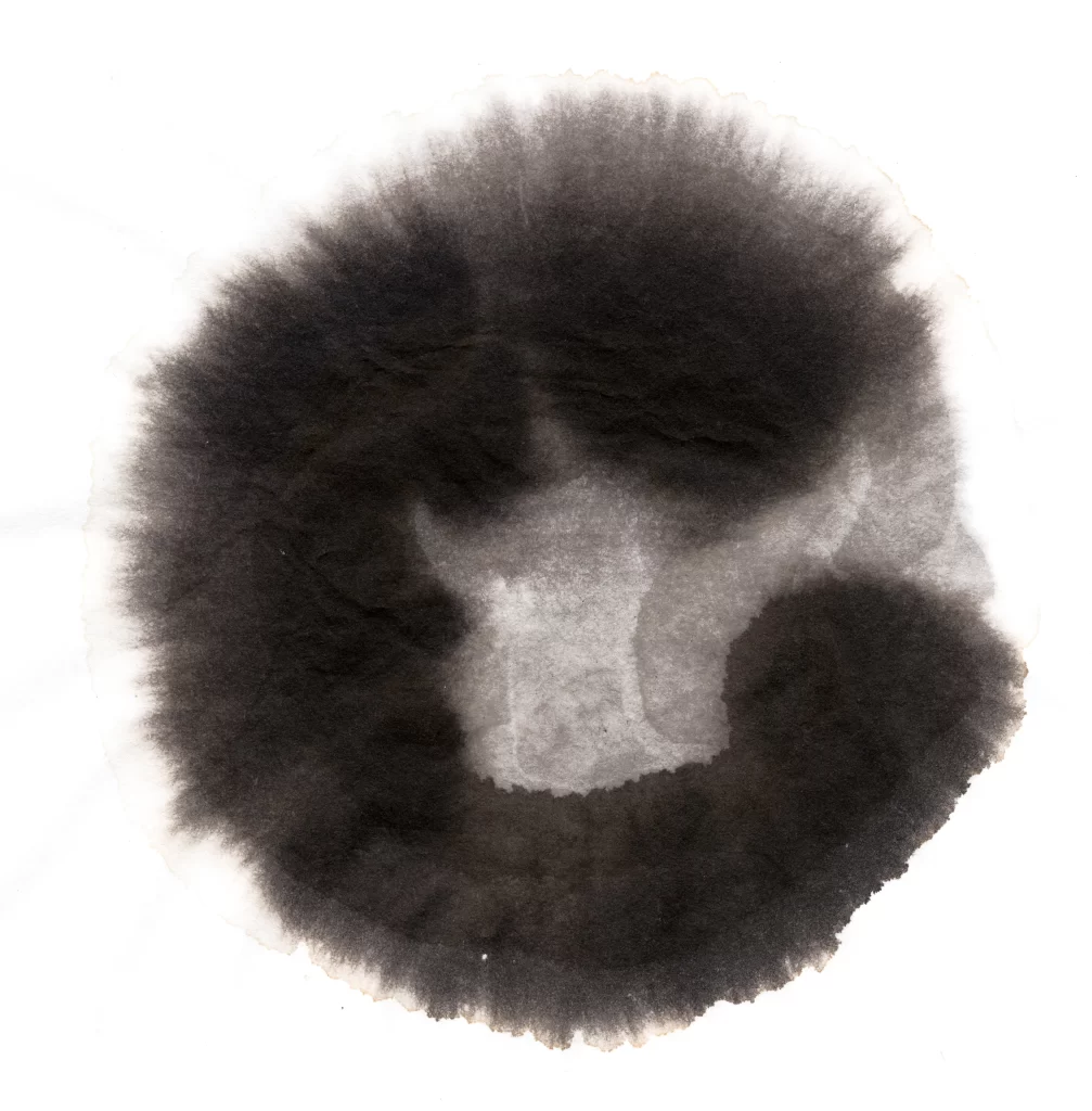 Dark Gray Gradient Blended Circular Flowing