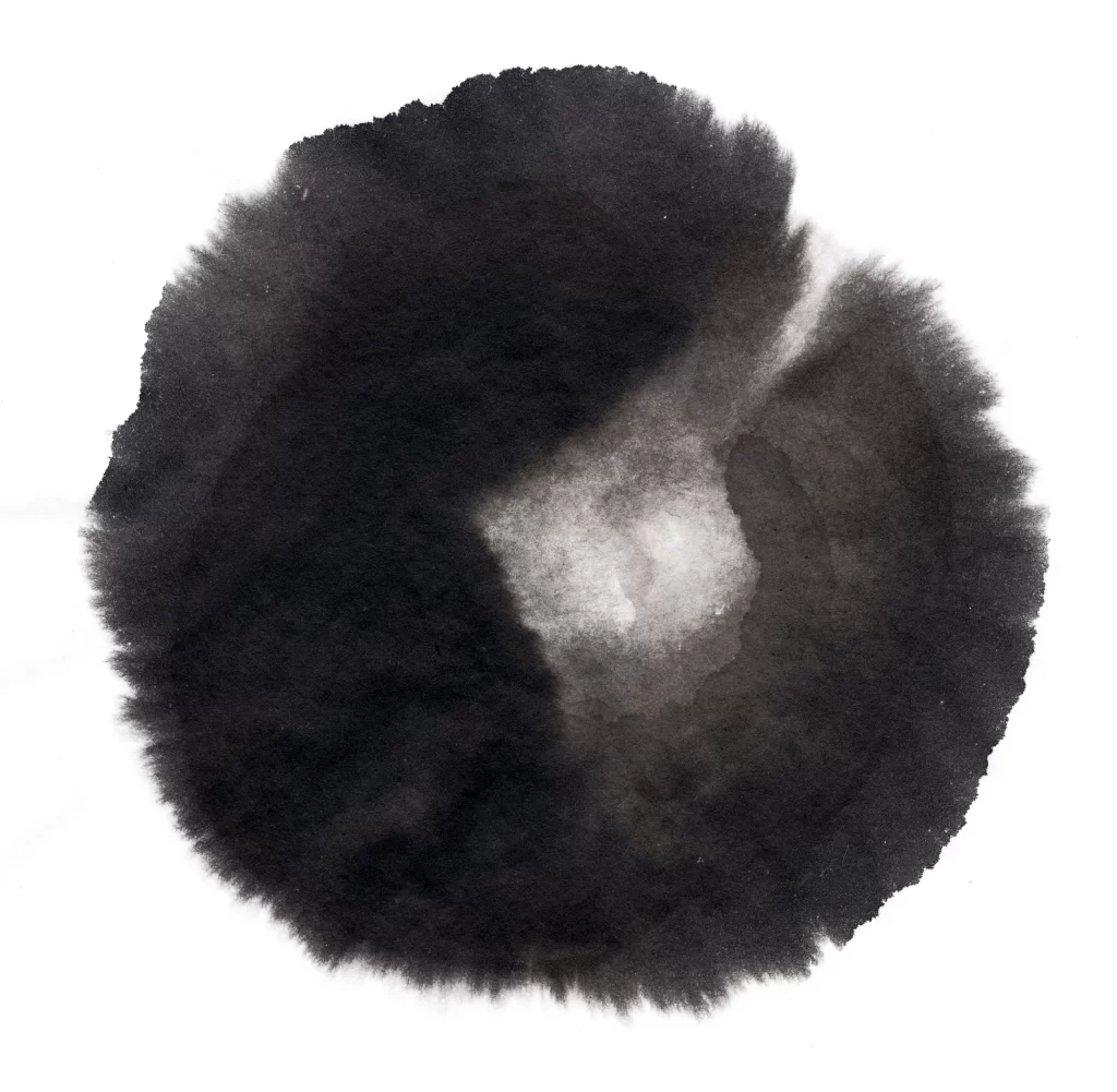 Dark Gray Gradient Blended Circular Soft