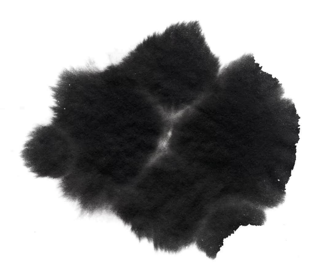 Dark Ink Wash Gradient Flowing Dense