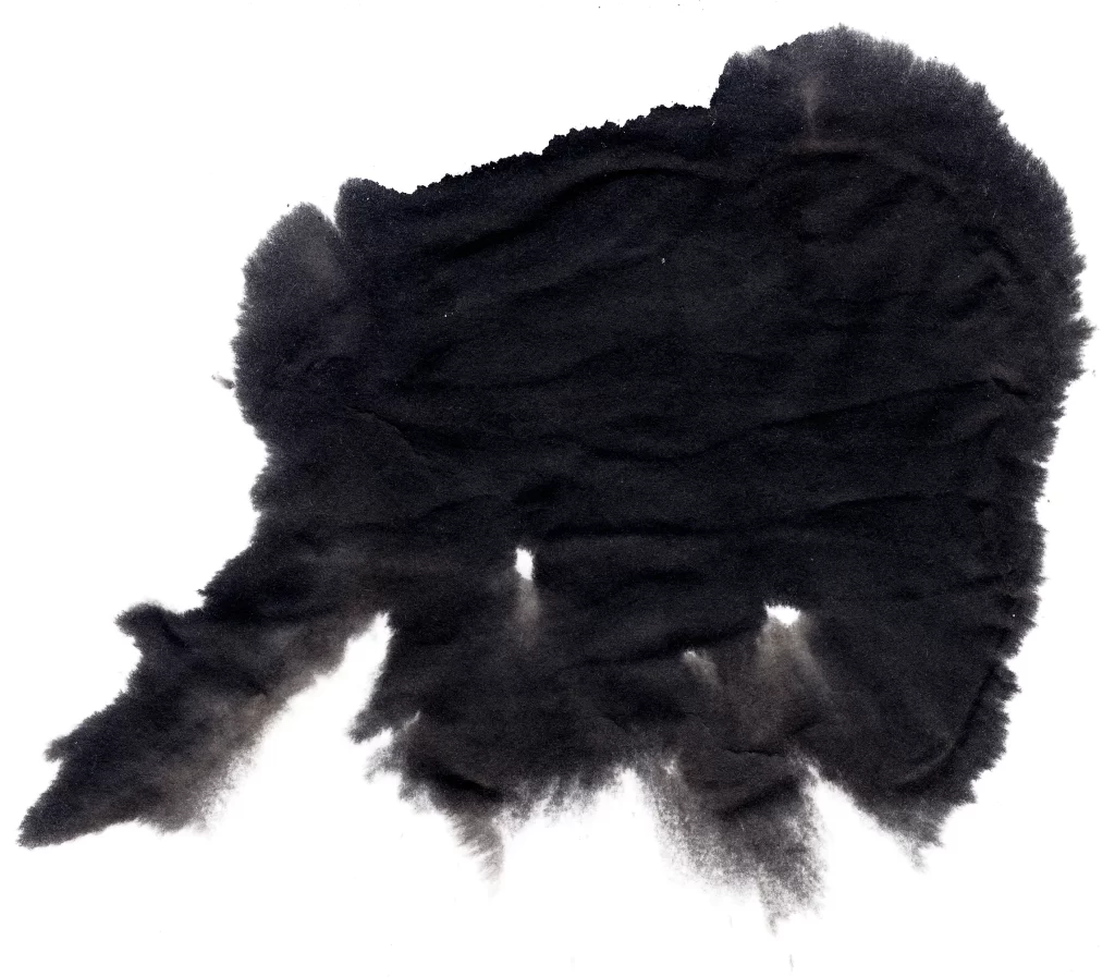 Dark Ink Wash Gradient Flowing Dense